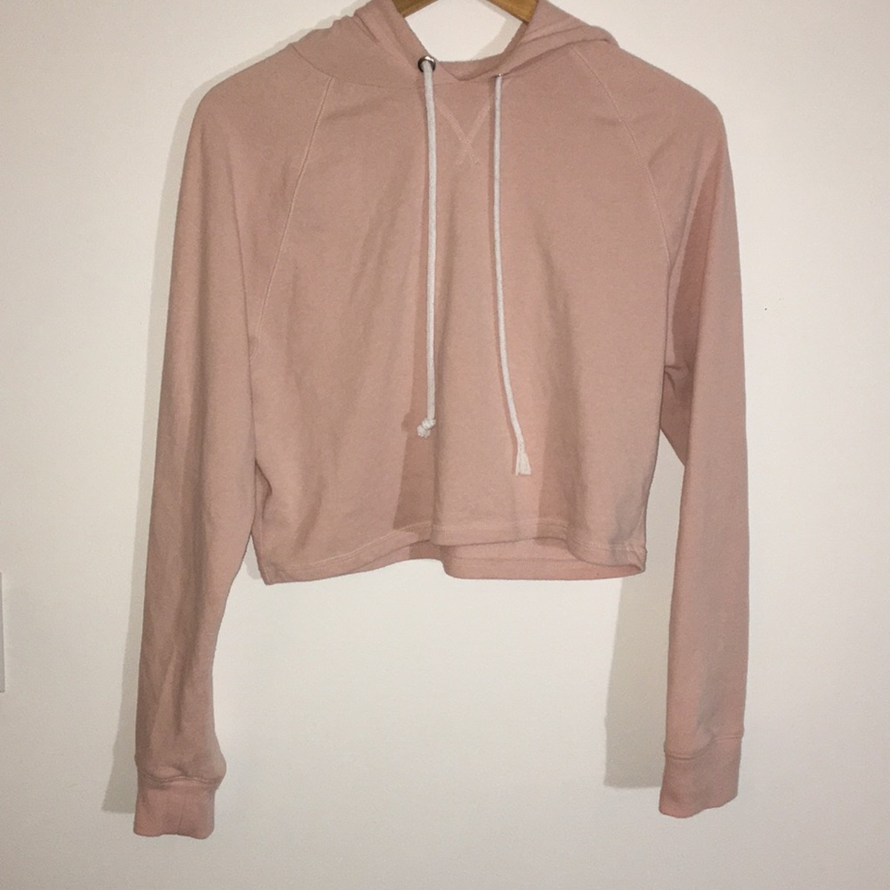 Pink Cropped Sweater